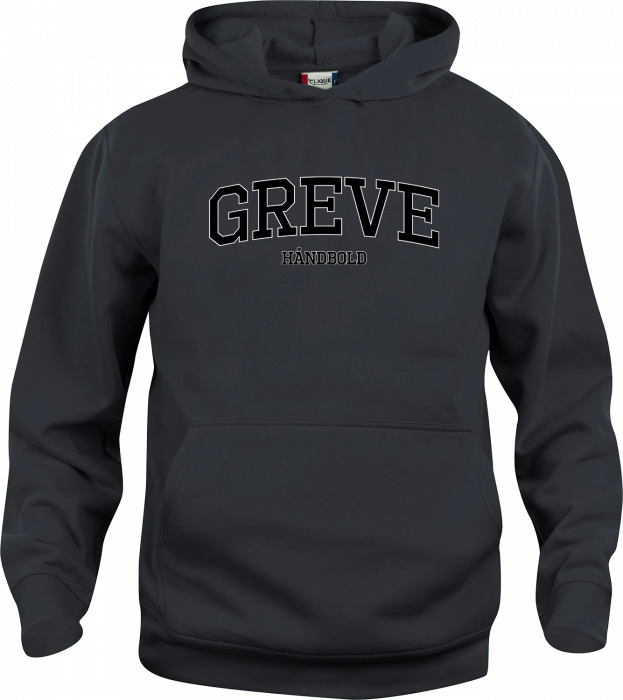 Clique - Greve Hb Cotton Hoodie Kids - Negro