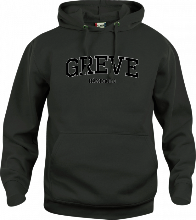 Clique - Greve Hb Cotton Hoodie Adults - Negro