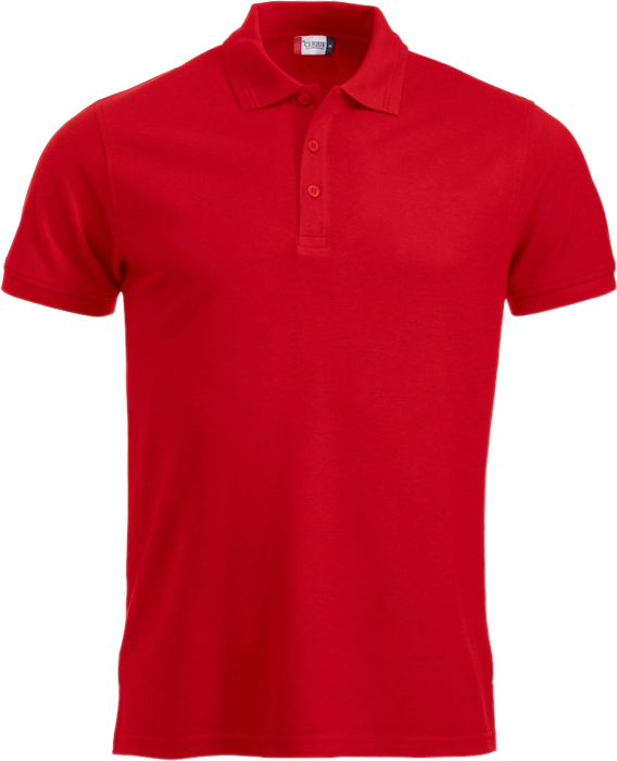 Clique - Manhatten Polo Tee Men - Red