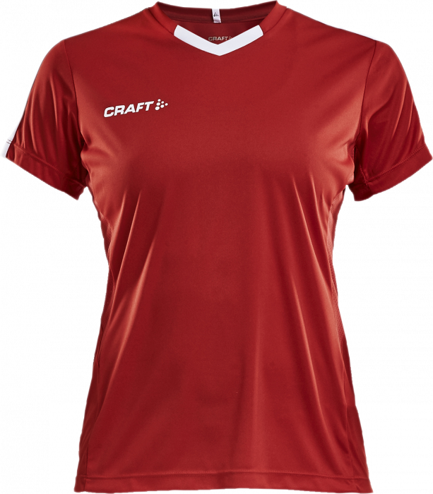 Craft - Progress Contrast Jersey Women - Rot