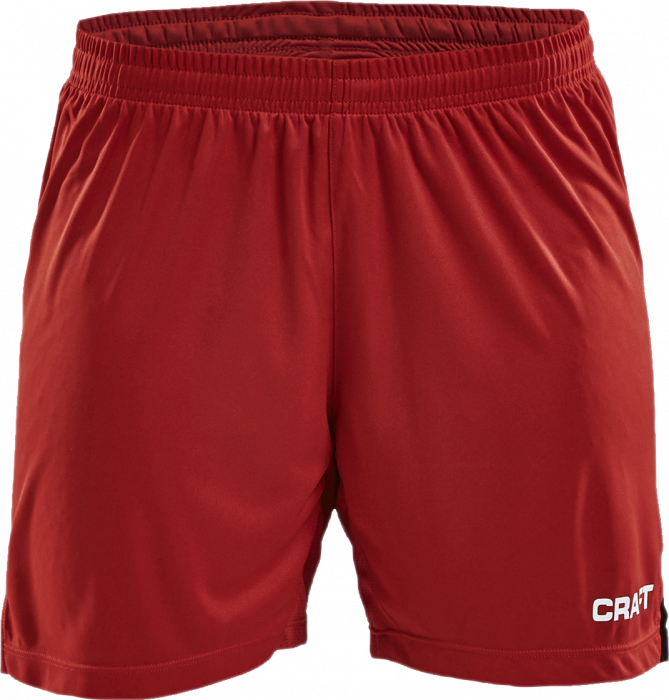 Craft - Progress Contrast Shorts Women - Red & black