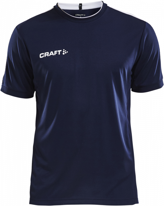 Craft - Progress Training Tee - Marinblå & vit