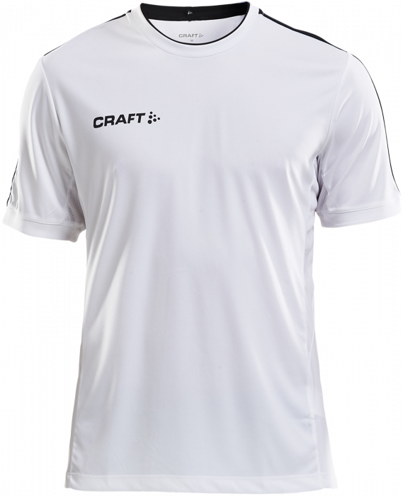 Craft - Progress Training Tee Youth - Branco & preto