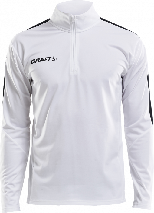 Craft - Progress Halfzip Men - White & black