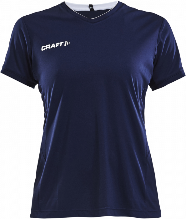 Craft - Progress Training Tee Woman - Marineblau & weiß