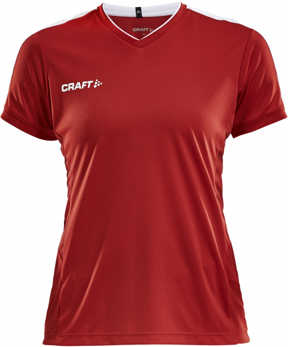 Craft - Progress Training Tee Woman - Czerwony & biały