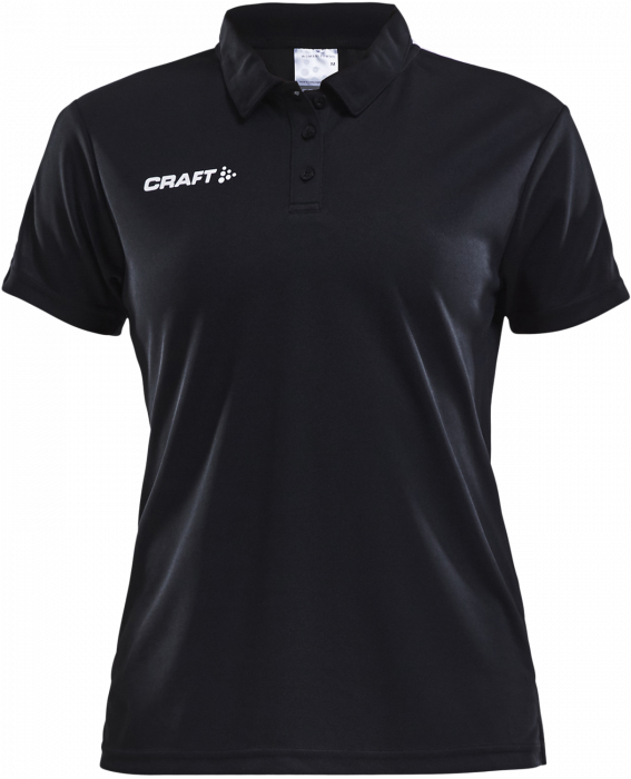 Craft - Progress Polo Pique Women - Noir & blanc