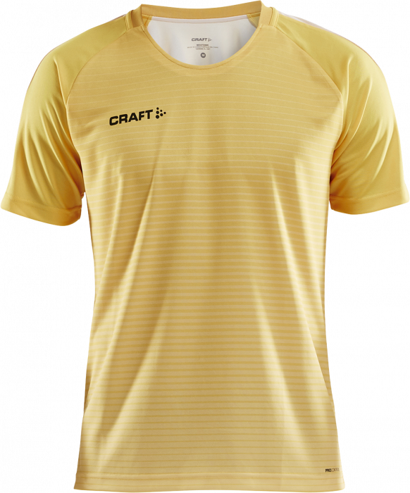 Craft - Pro Control Stripe Jersey Kids - Jaune