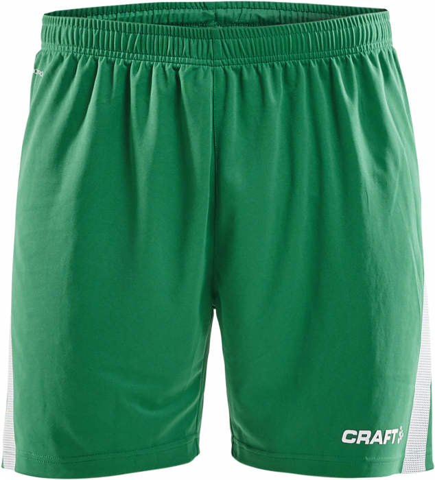 Craft - Pro Control Shorts Youth - Grön & vit