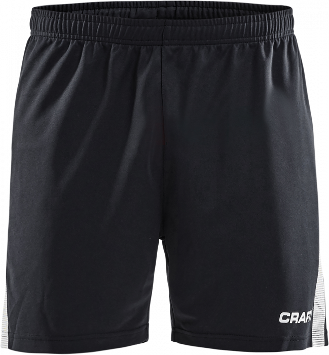 Craft - Pro Control Shorts Youth - Noir & blanc