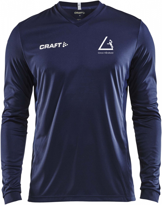 Craft - Greve Hb Ls Training Tee Jr - Navy blue