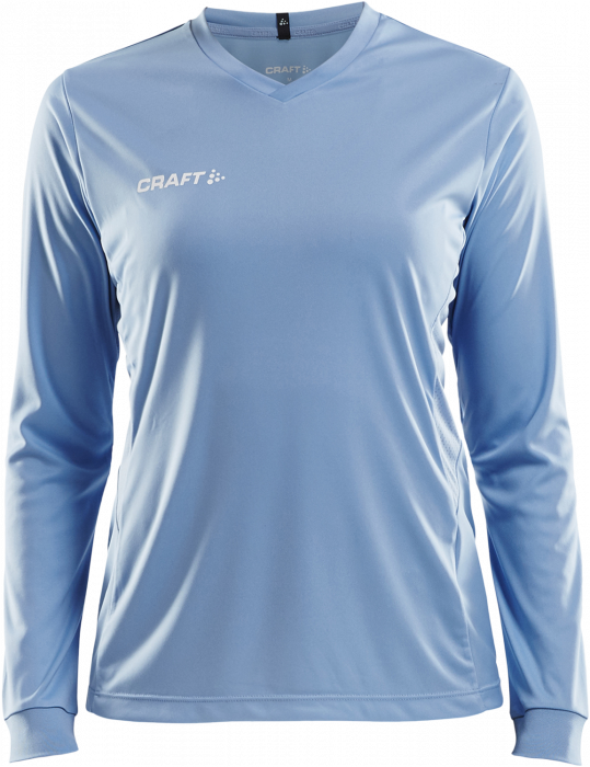 Craft - Squad Go Jersey Solid Ls Woman - Azul claro