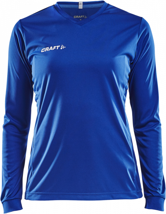 Craft - Squad Go Jersey Solid Ls Woman - Blå