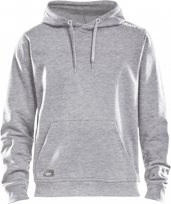 Craft - Hoodie Men - Gris jaspeado