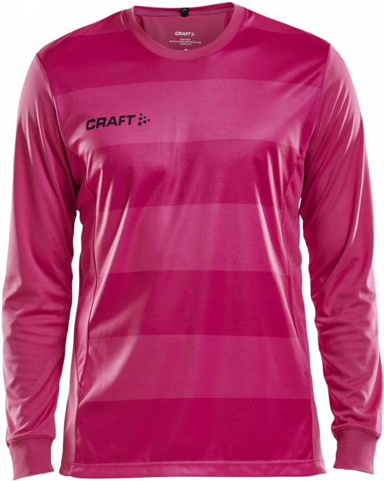 Craft - Progress Gk Ls Jersey Without Padding Youth - Russian Rose & cerise