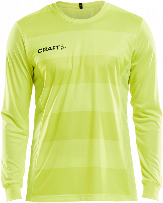 Craft - Progress Gk Ls Jersey Without Padding Youth - Amino gul & gul