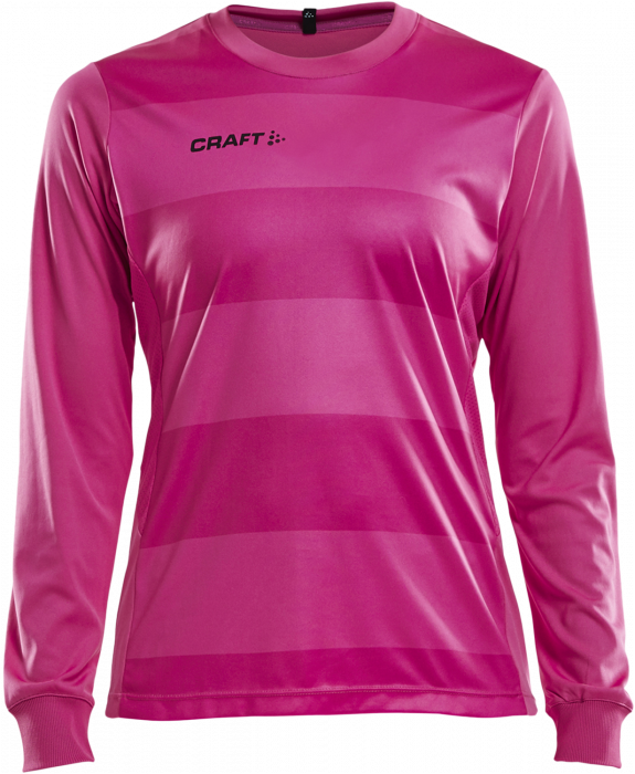 Craft - Progress Gk Ls Jersey Without Padding Woman - Russian Rose & cerise