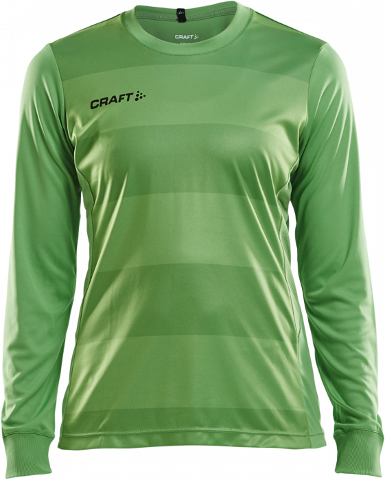 Craft - Progress Gk Ls Jersey Without Padding Woman - Lime green & green