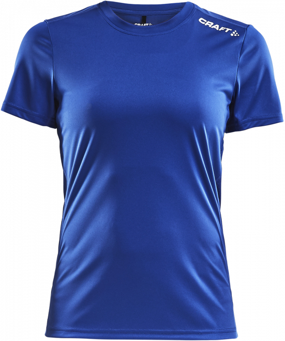 Craft - Rush Ss Tee Women - Royal Blue & wit