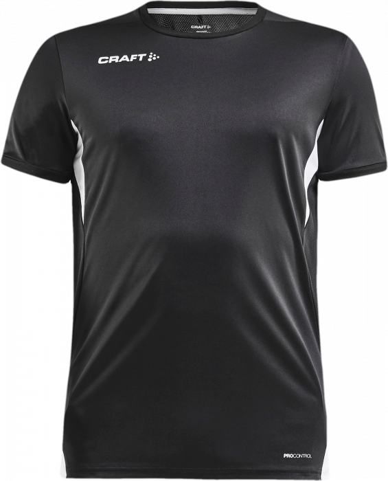 Craft - Pro Control Impact Tee Men - Negro & blanco