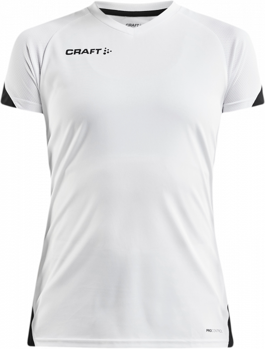 Craft - Pro Control Impact Tee Women - Vit & svart