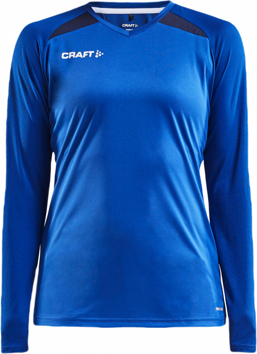 Craft - Pro Control Impact Longsleeve Women - Cobalt & marineblauw