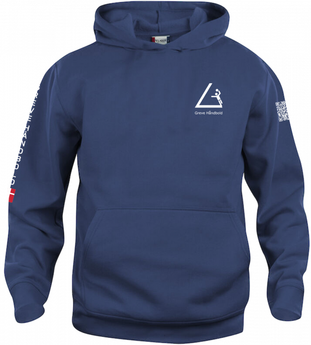 Clique - Greve Hb Årgangs Hoodie Børn - Mørk Navy