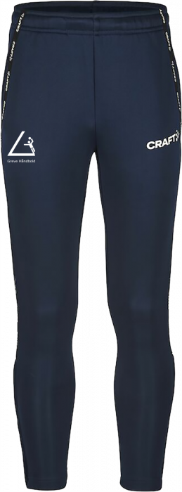 Craft - Greve Hb Training Pants Kids - Granatowy