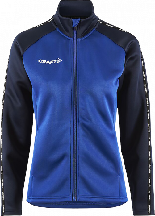 Craft - Squad 2.0 Full Zip Women - Club Cobolt & granatowy