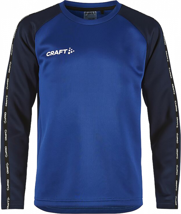 Craft - Squad 2.0 Crewneck Jr - Club Cobolt & granatowy