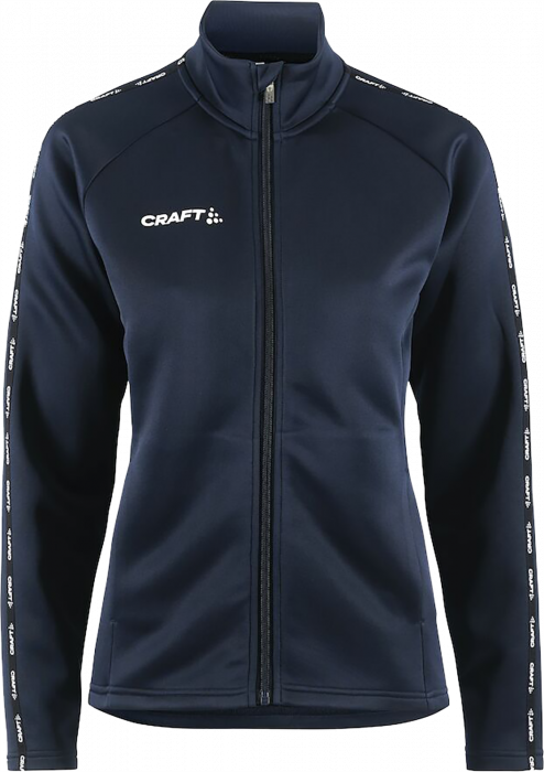 Craft - Squad 2.0 Full Zip Women - Marineblauw