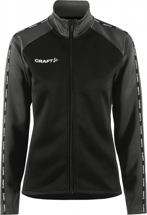 Craft - Squad 2.0 Full Zip Women - Noir & grante