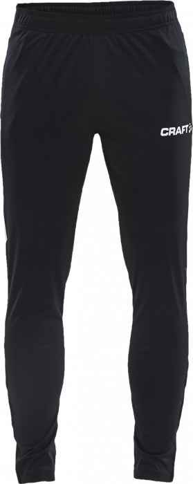 Craft - Progress Training Pant Junior - Svart & vit