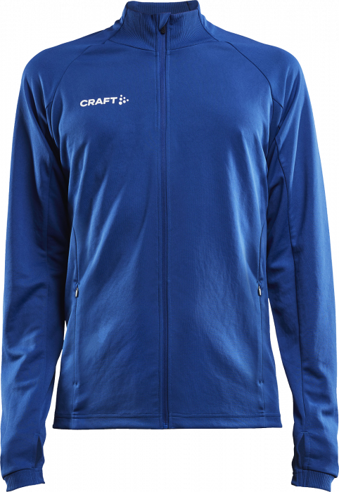 Craft - Evolve Shirt W. Zip - Blau