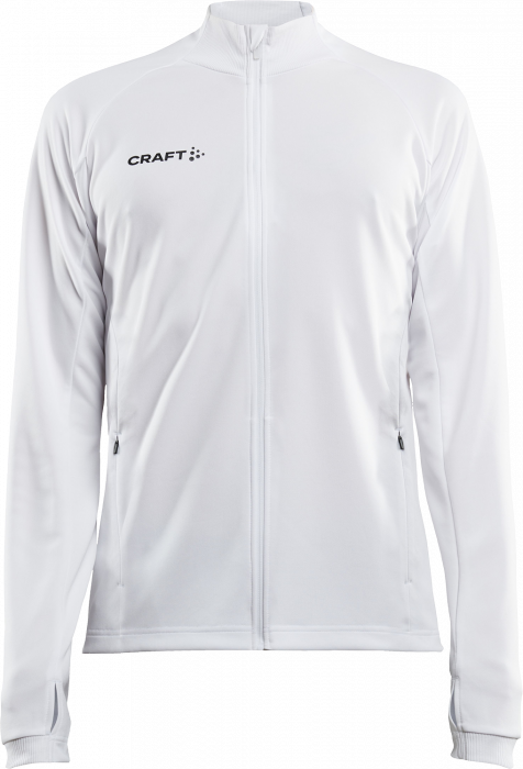 Craft - Evolve Shirt W. Zip Junior - Vit