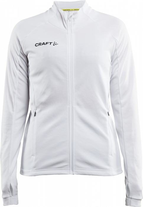 Craft - Evolve Shirt W. Zip Woman - White