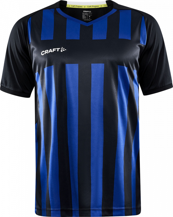 Craft - Progress 2.0 Stripe Jersey Junior - Svart & blå