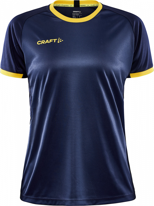 Craft - Progress 2.0 Graphic Jersey Women - Marineblau & gelb