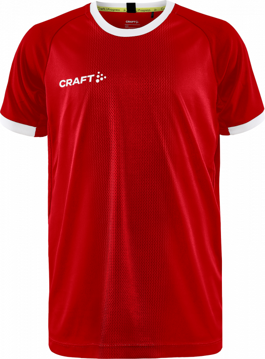 Craft - Progress 2.0 Graphic Jersey Junior - Bright Red