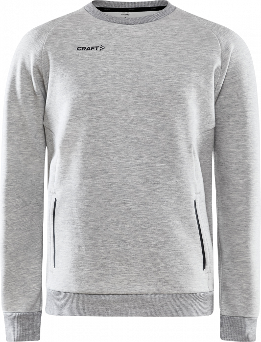 Craft - Core Soul Crew Sweatshirt Kids - Gris jaspeado