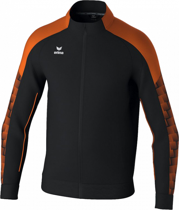 Erima - Evo Star Training Jacket Full Zip - Nero & orange