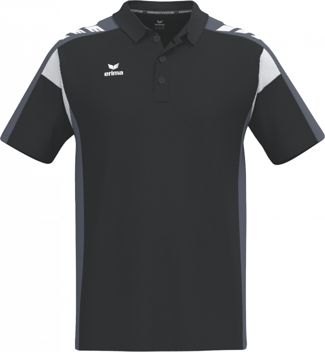 Erima - Celebrate 125 Polo - Noir & slate grey