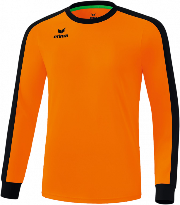 Erima - Retro Star Longsleeve Jersey - Orange & preto