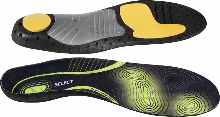 Select - Flex Free High Skosål Til Høj Svang - Gul & lime