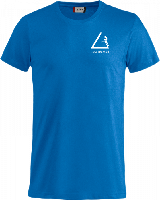 Clique - Greve Cotton T-Shirt Adult - Blu reale