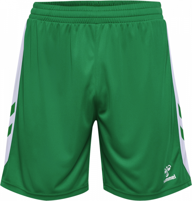 Hummel - Match League Shorts - Jelly bean & bianco