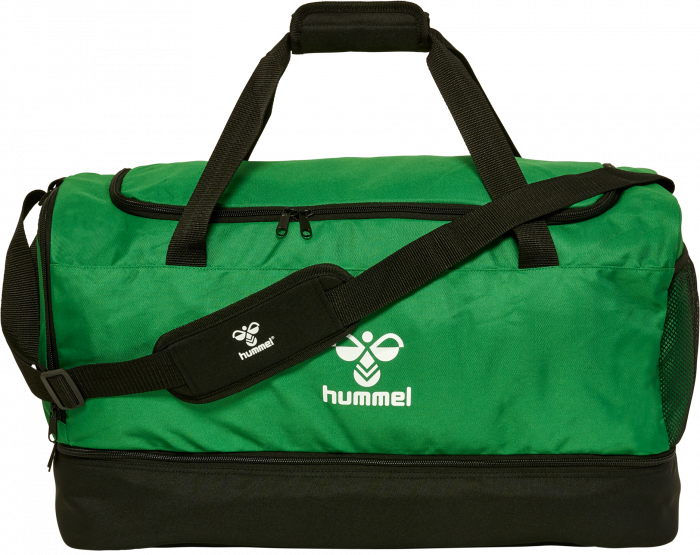 Hummel - Core 2.0 Sports Bag W. Shoe Compartment Large - Jelly bean & nero