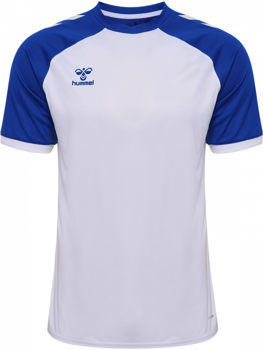 Hummel - Match League Jersey - Blanco & true blue