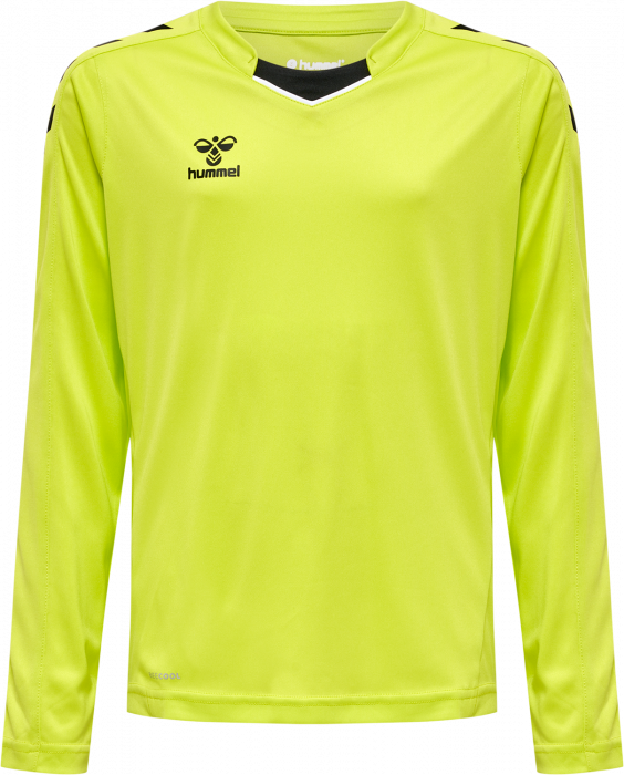 Hummel - Core Xk Poly Jersey Long Jr - Lime & svart