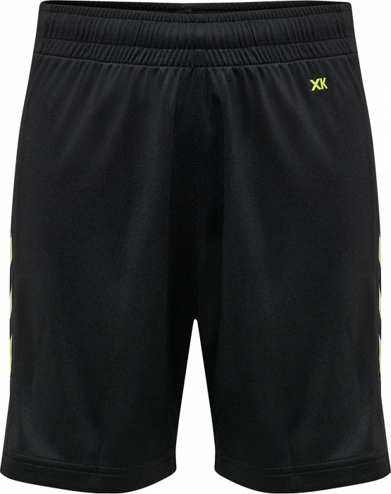 Hummel - Core Xk Poly Shorts Jr - Noir & lime